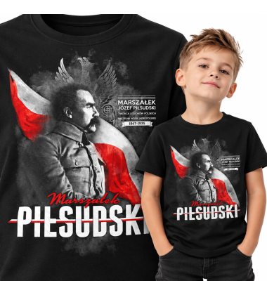 koszulka dziecięca Patriotyczna JÓZEF PIŁSUCKI